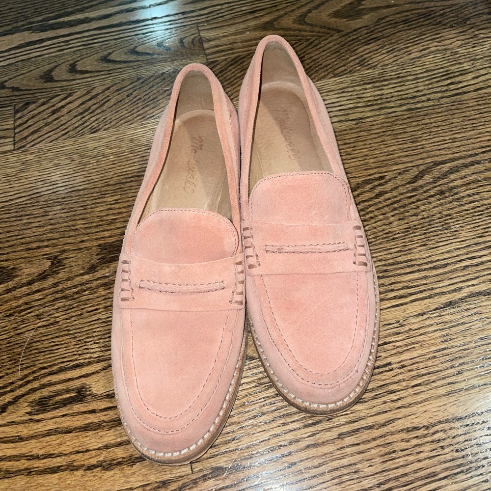 Madewell pink loafer